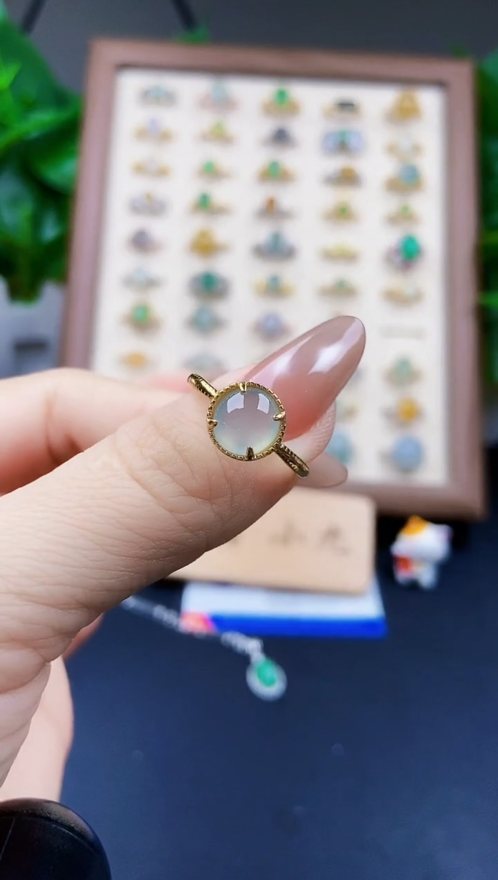 翡翠戒指银S925镶嵌02