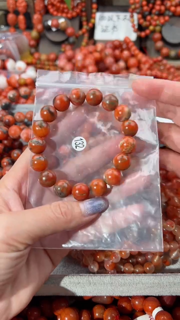 【闪购商品】南红玛瑙手串未镶嵌12+