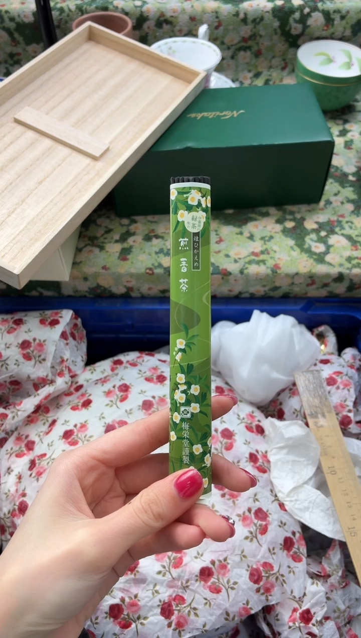 线香   绿色茶香