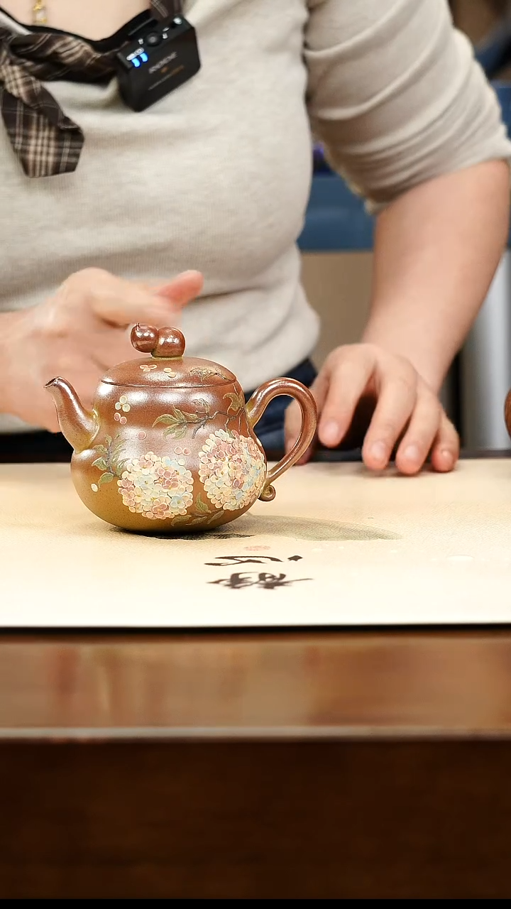 茶壶紫砂宜兴紫砂壶孤品
