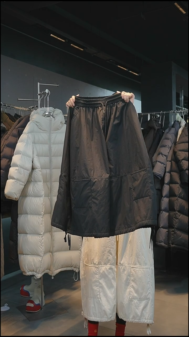 8分黑色裤子 裤长80