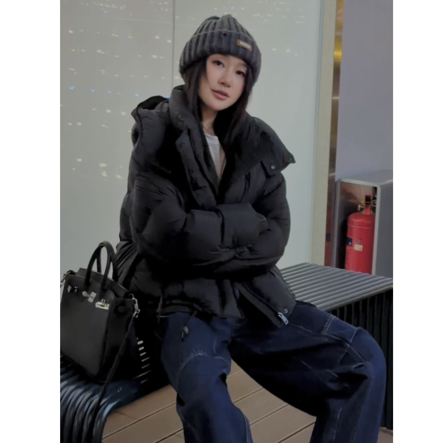 JW/静稳潮流新品时尚休闲女款减龄白鸭绒羽绒服5552567