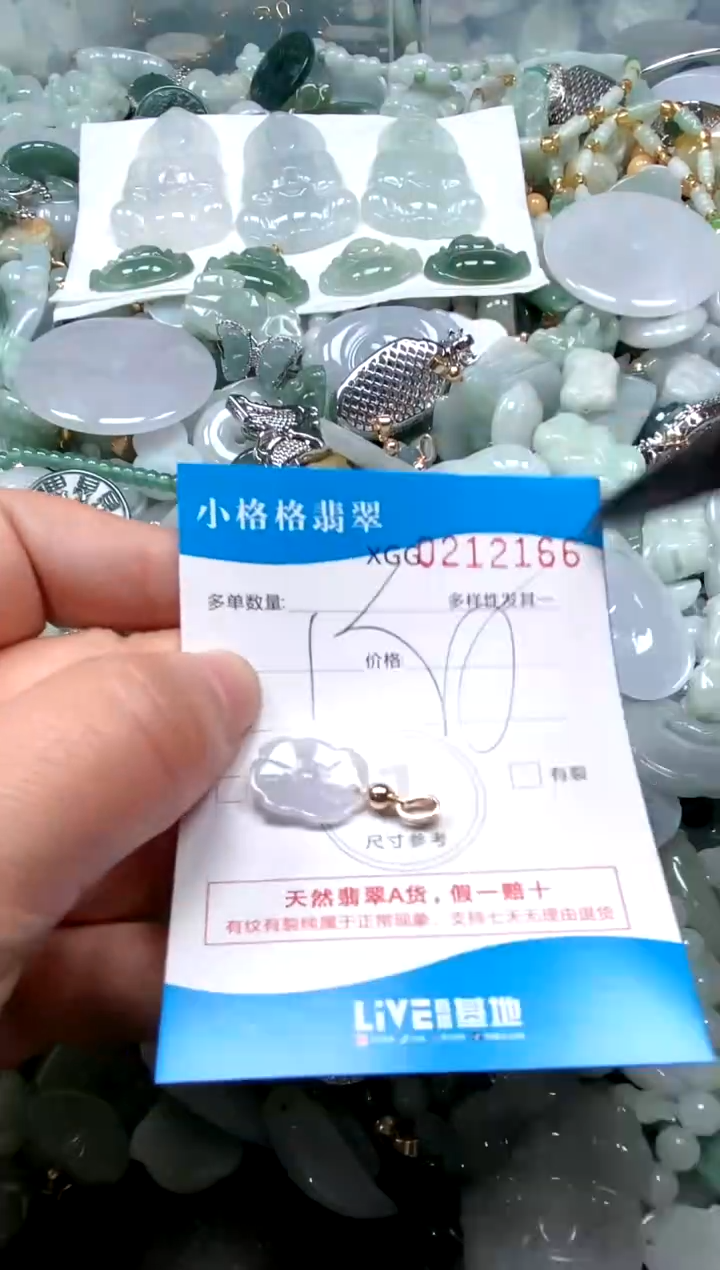 【闪购商品】翡翠颈饰未镶嵌闪购商品0212166