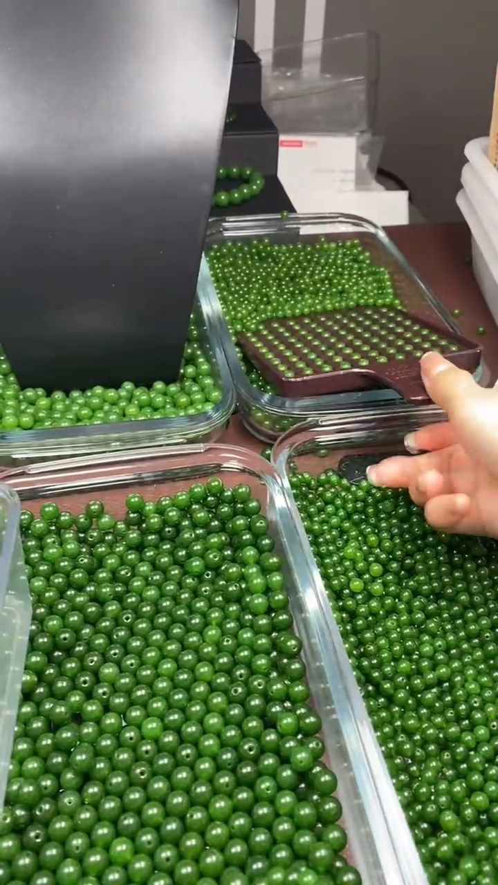 编织品星**海卡10的25颗菠菜绿