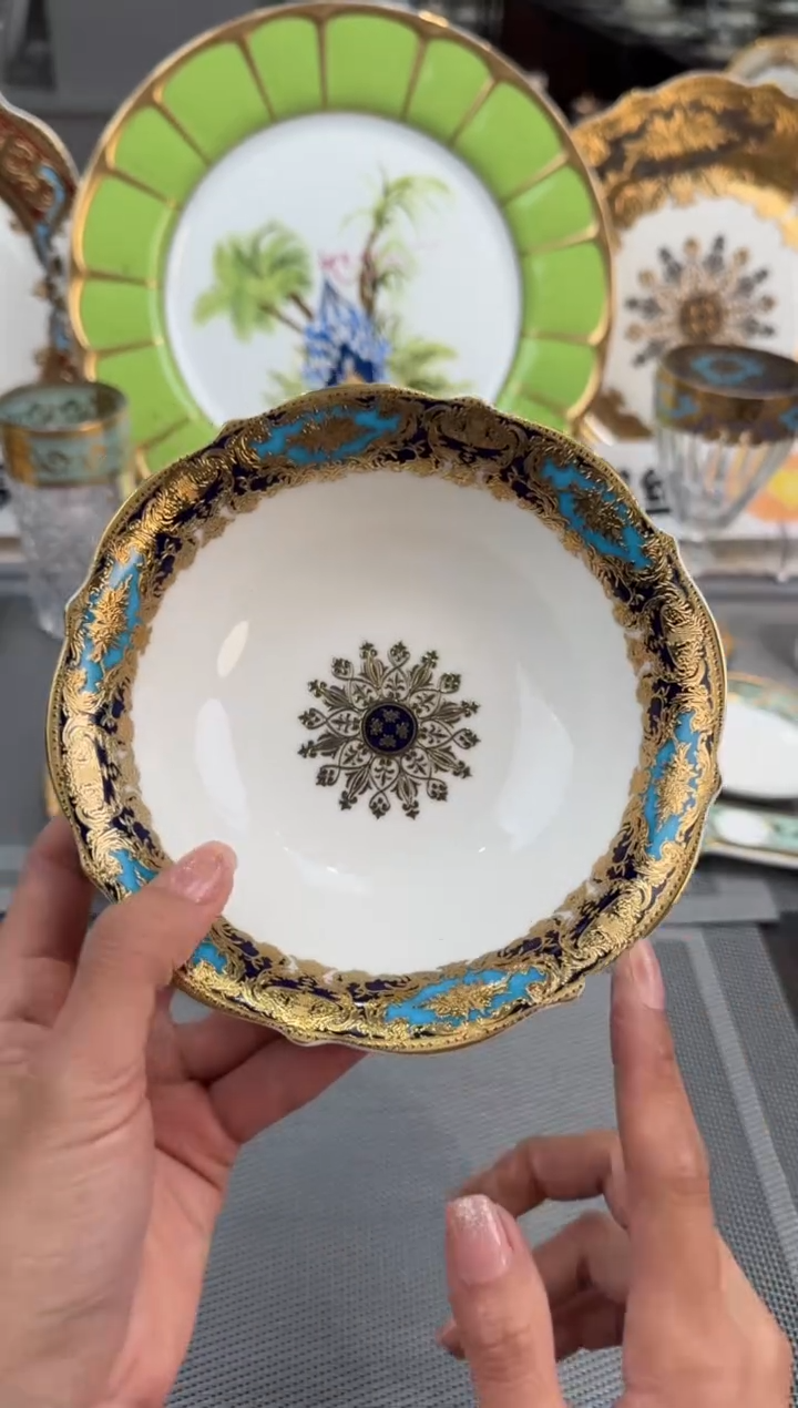 【闪购商品】瓷片6英寸水果碗 福利款