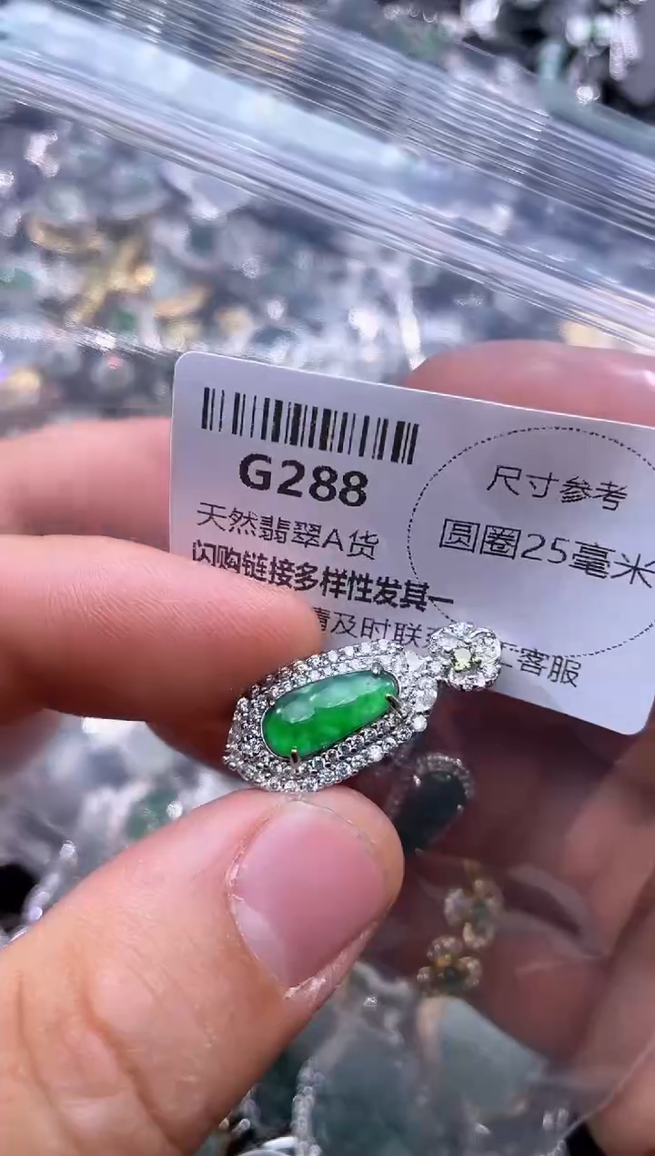 【闪购商品】翡翠颈饰未镶嵌G288吊坠