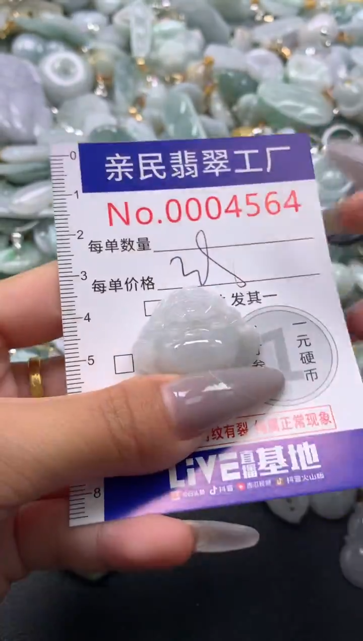颈饰未镶嵌翡翠4564