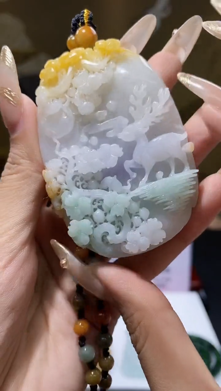 【闪购商品】翡翠颈饰未镶嵌Q-@@KJZC011588