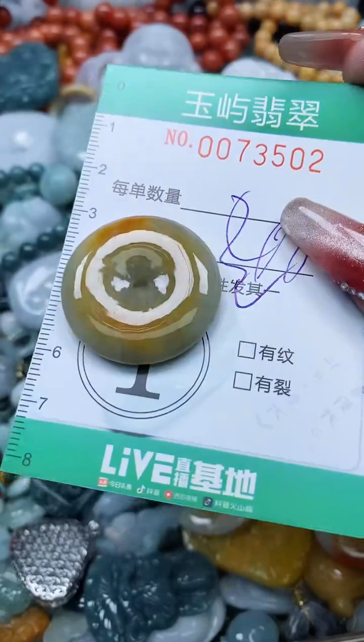 【闪购商品】翡翠颈饰未镶嵌闪购0073502多样性发其一