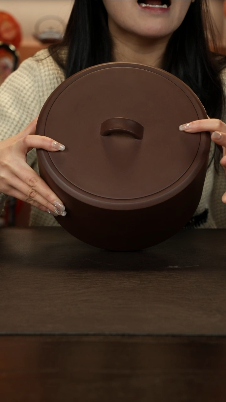 【闪购商品】紫砂茶叶罐直播福利马方远紫泥五饼罐