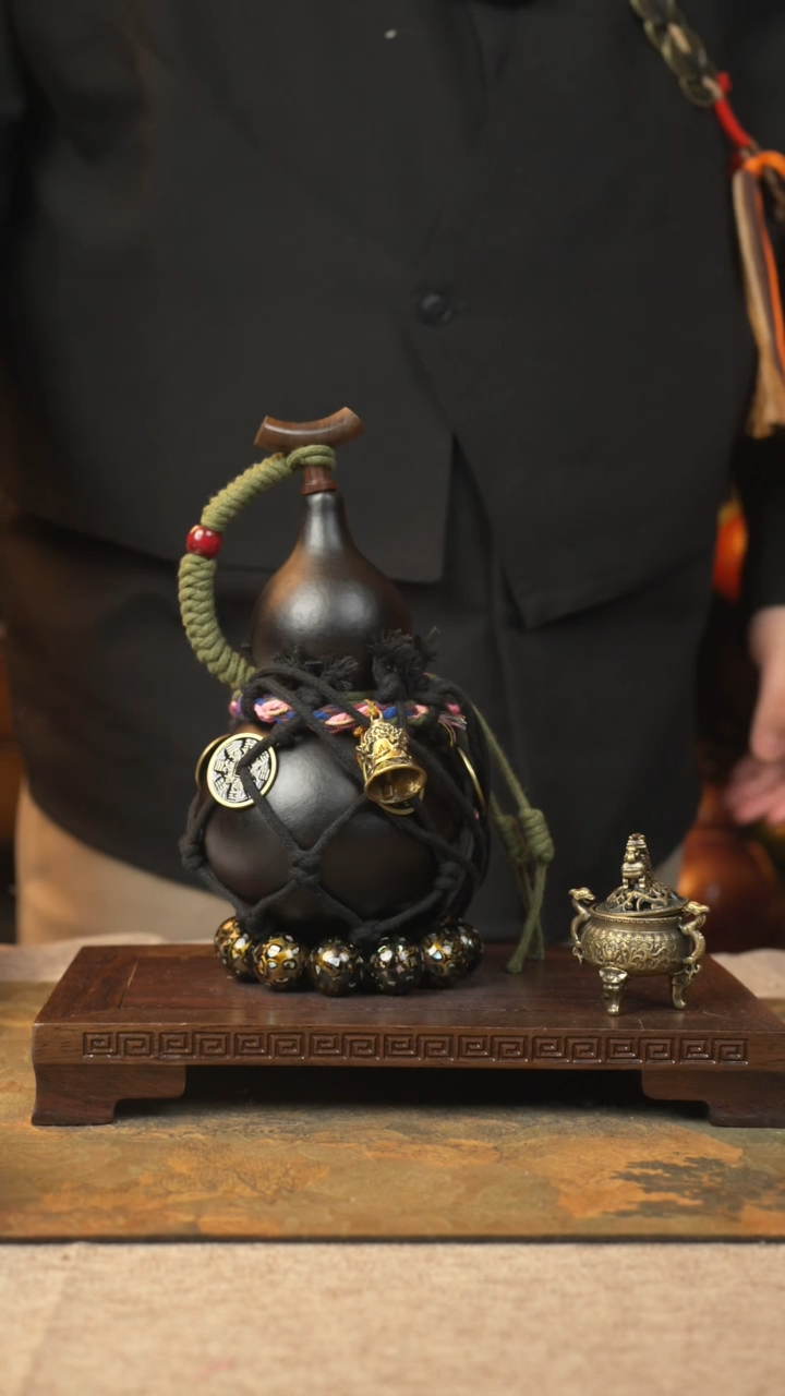 【闪购商品】291大漆葫芦一物一拍记葫堂出品