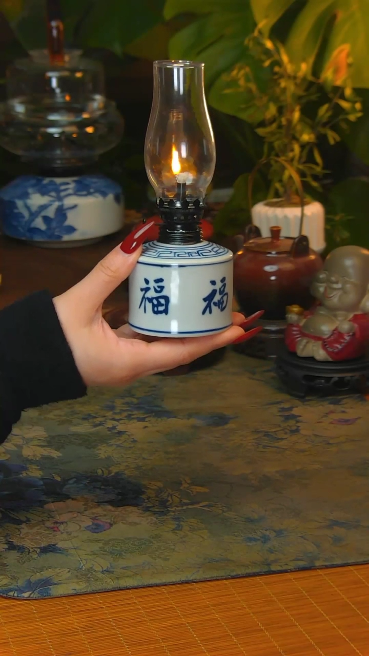 【闪购商品】景德镇陶瓷灯摆件