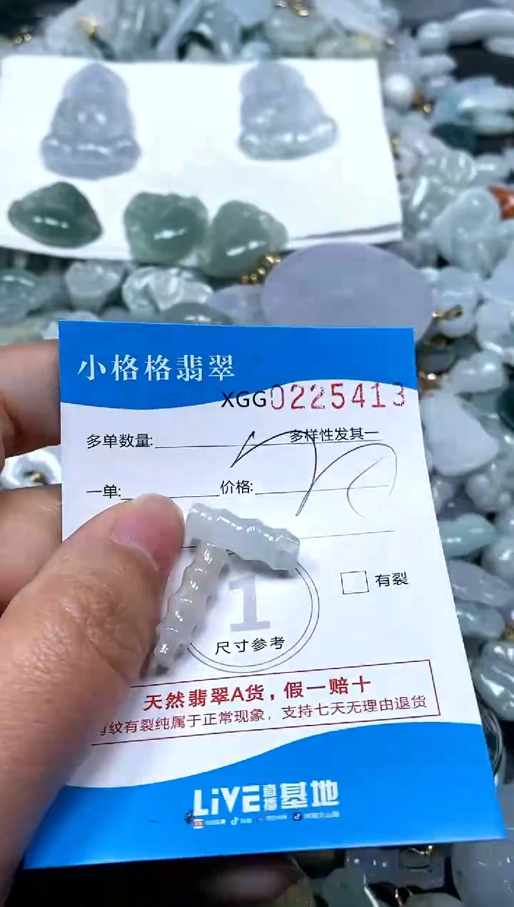 【闪购商品】翡翠颈饰未镶嵌闪购商品0225413