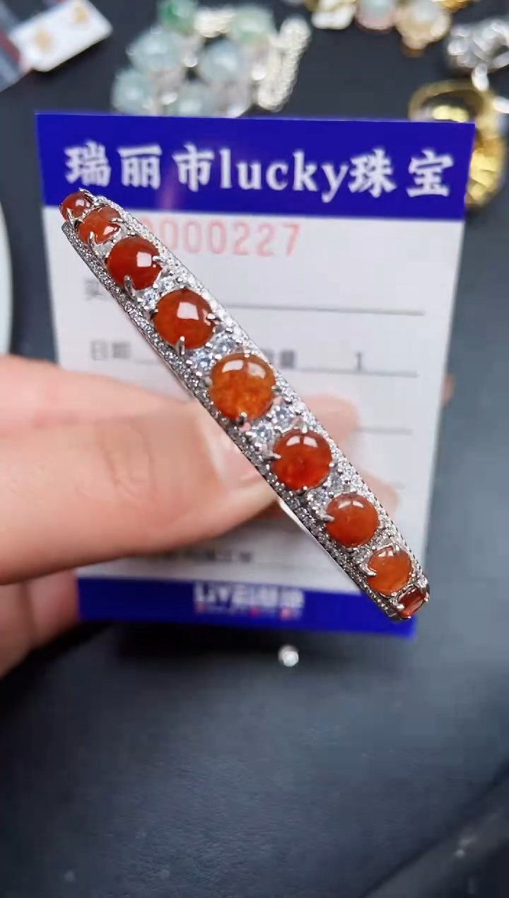 【闪购商品】翡翠颈饰银S925镶嵌0227