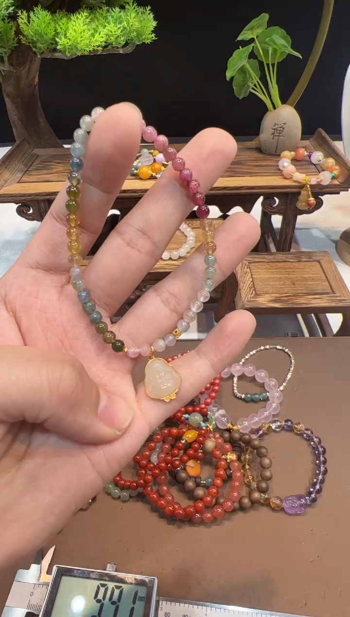 【闪购商品】碧玺手链未镶嵌@@手饰