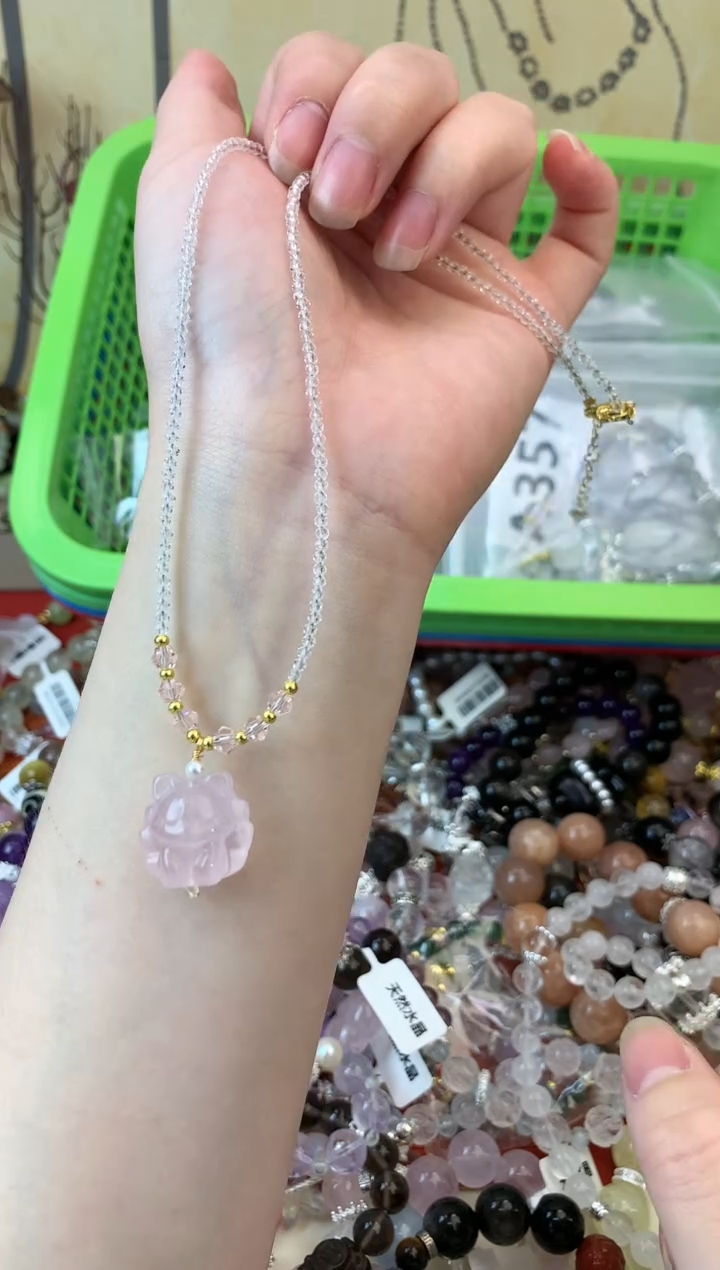 未镶嵌颈饰水晶136手串