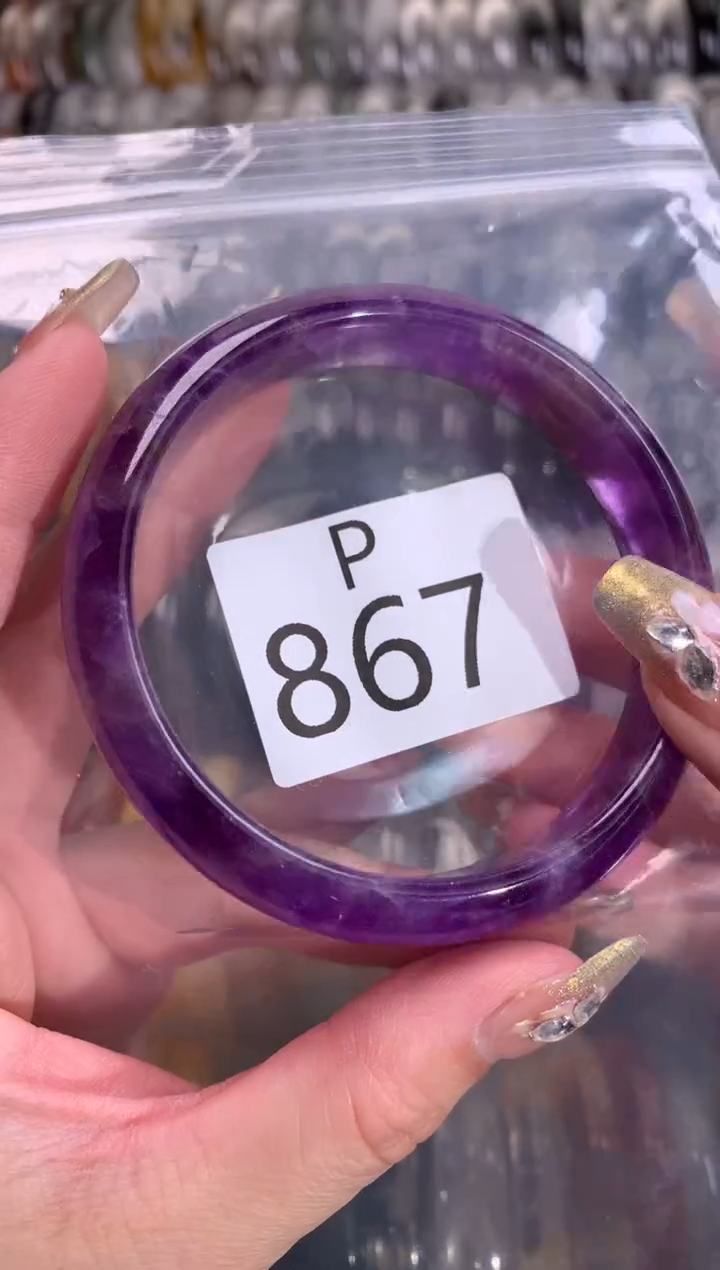 【闪购商品】水晶水晶手镯未镶嵌867-62