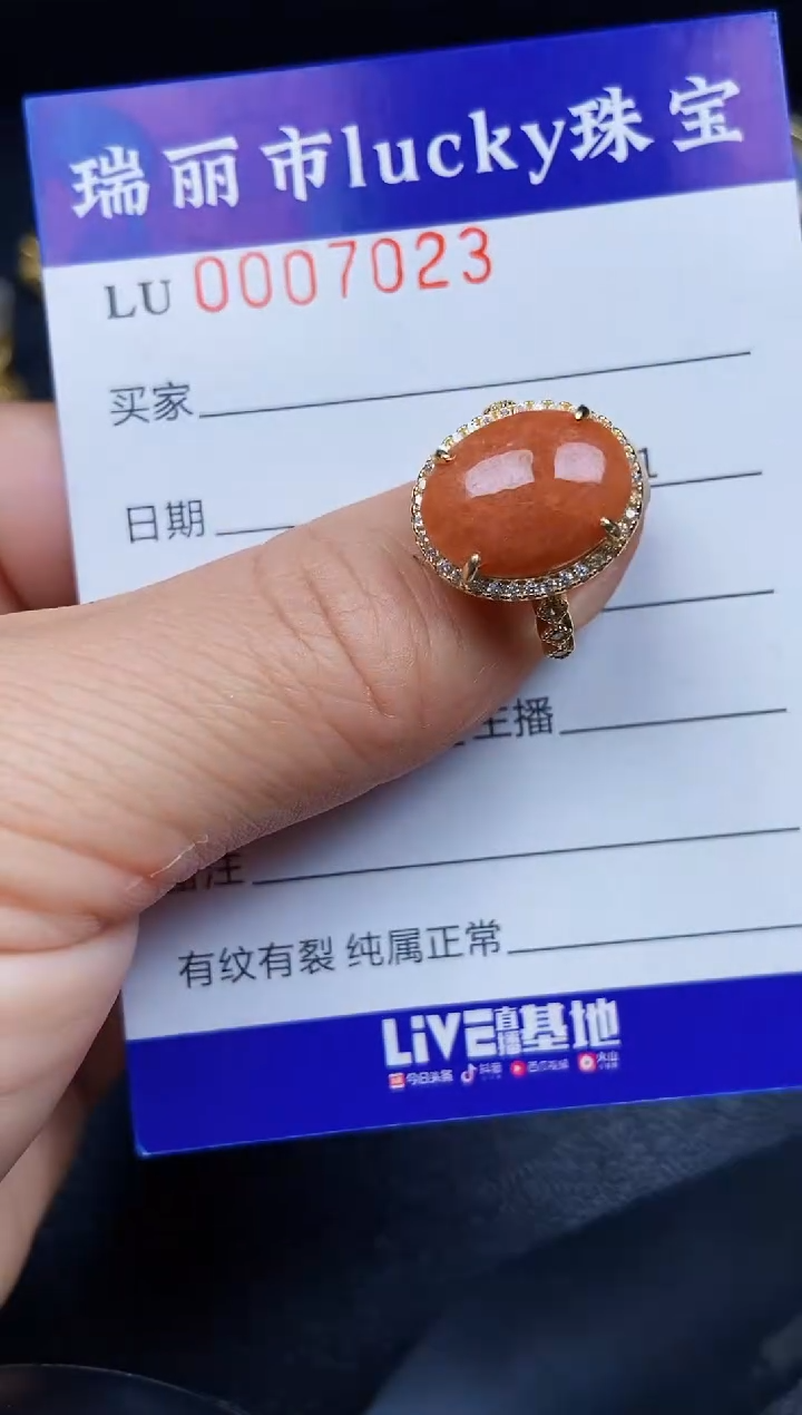 翡翠银S925镶嵌颈饰7023