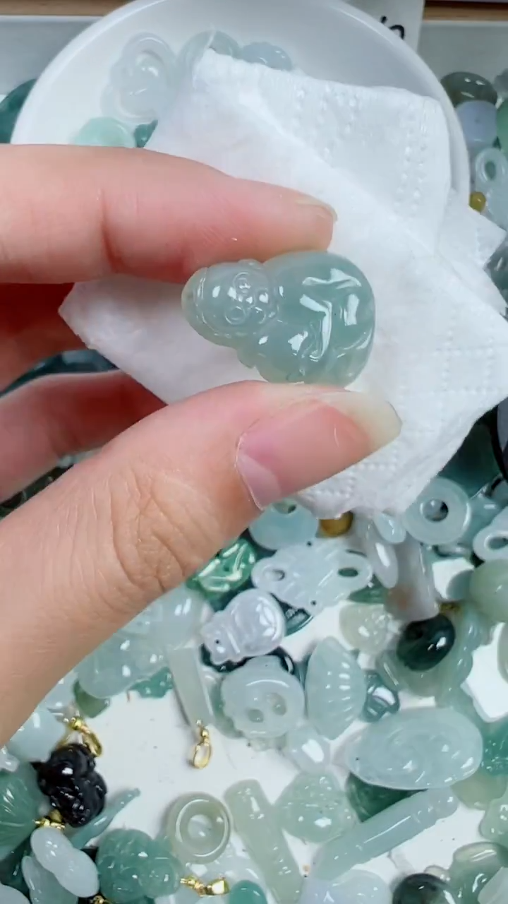 散珠翡翠218号链接，A货翡翠