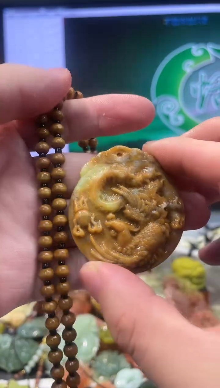 【闪购商品】岫玉吊坠未镶嵌·