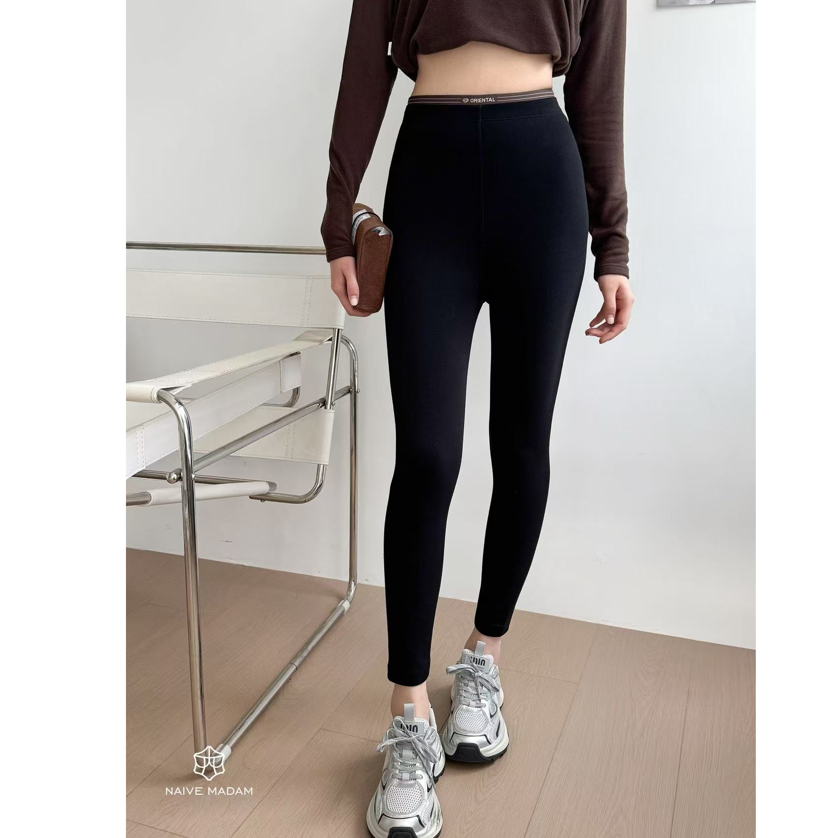 【发财裤慕斯自由云朵】 软糯云朵无缝打底亲肤显瘦小脚裤 NM 2705