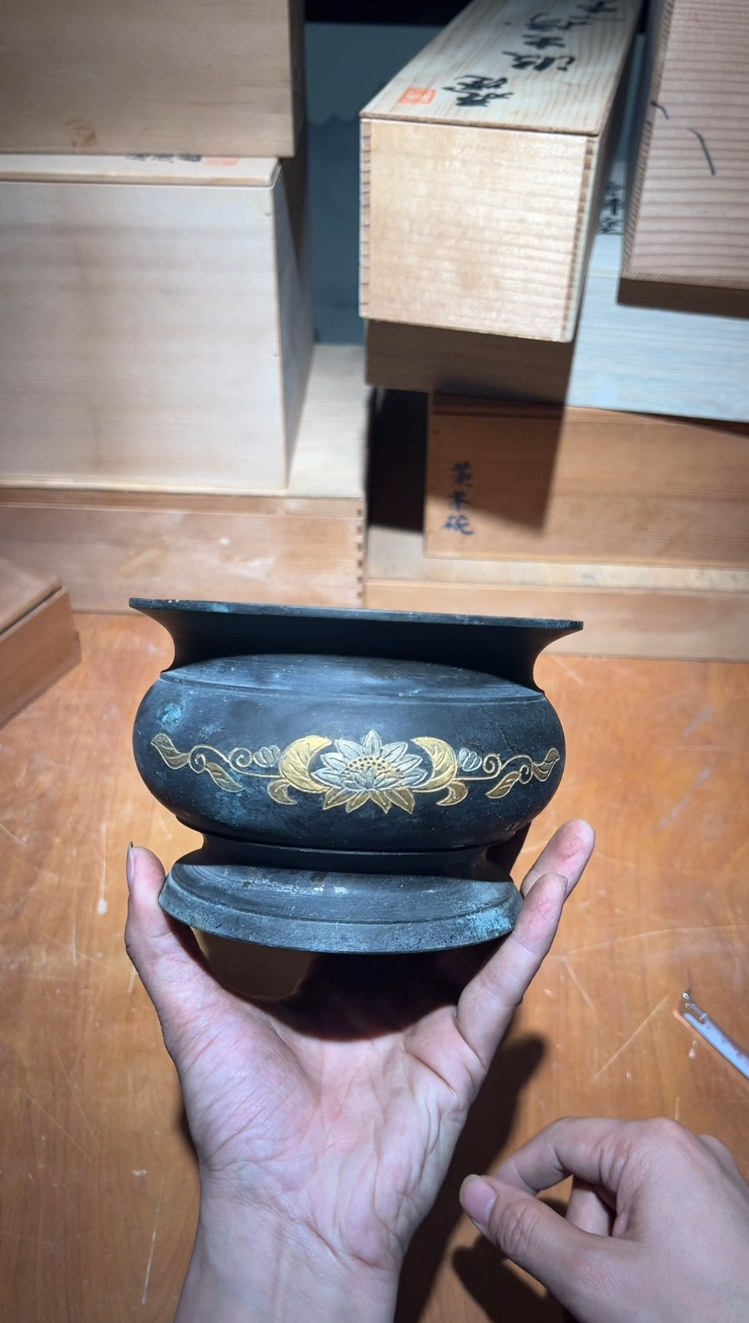 铜A2563铜制中古周边/