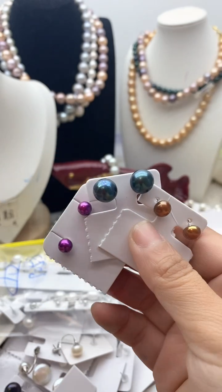 【闪购商品】淡水珍珠颈饰钛钢88