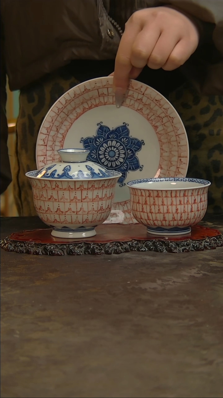 【闪购商品】青花手绘拓片套组