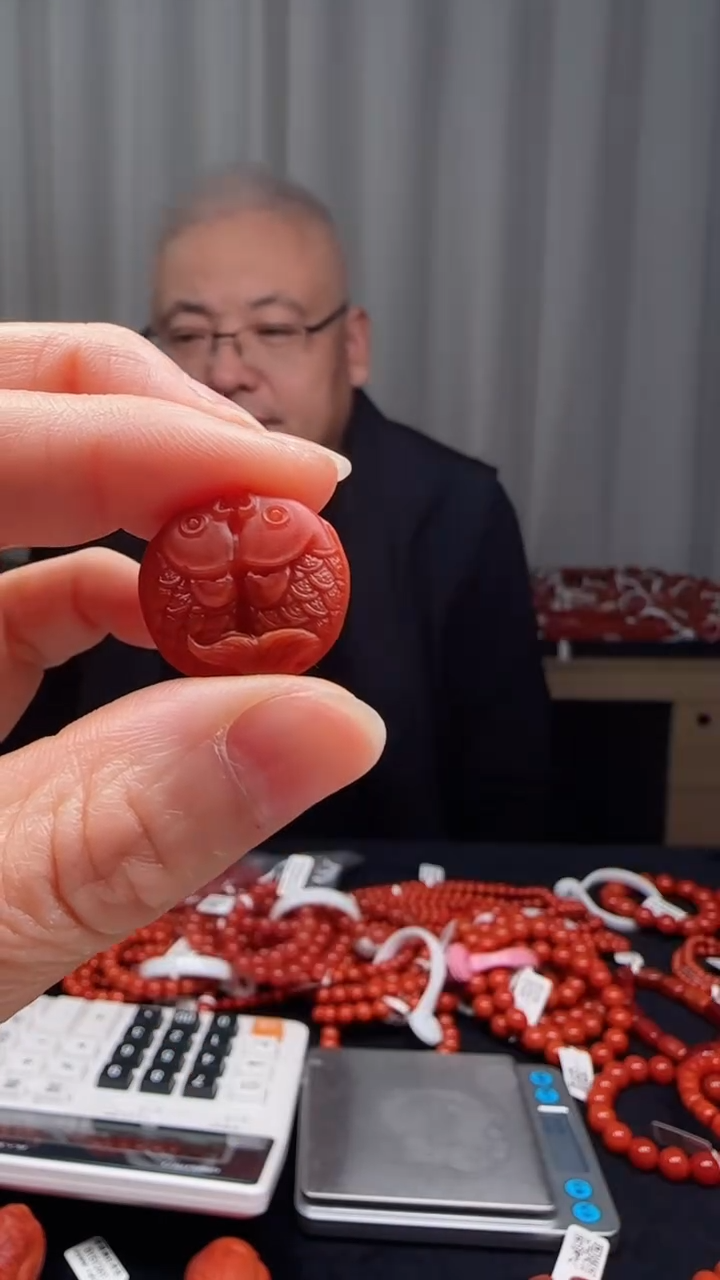 未镶嵌多样性发一件南红玛瑙鱼跃龙门阿东寨平安扣