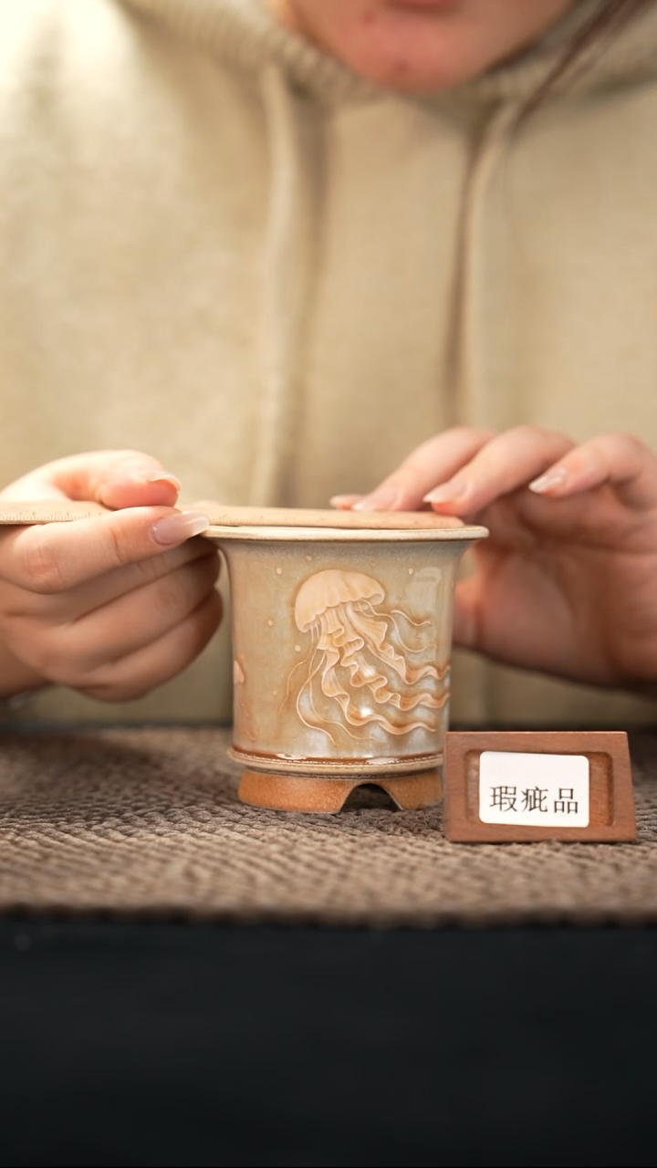 口径6.5花盆-12-8-017特默认有瑕