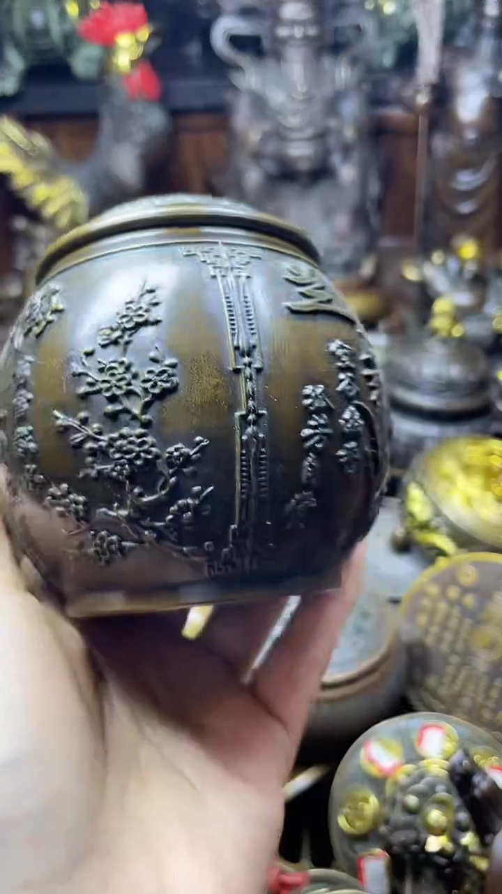 闪购链接，点击下单，有运费险，铜摆件