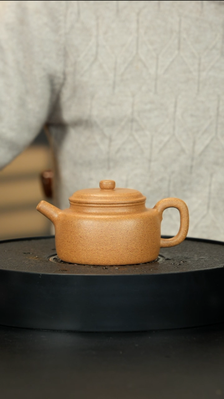 【闪购商品】紫砂茶壶天花板黄金段全手德中超级大漏