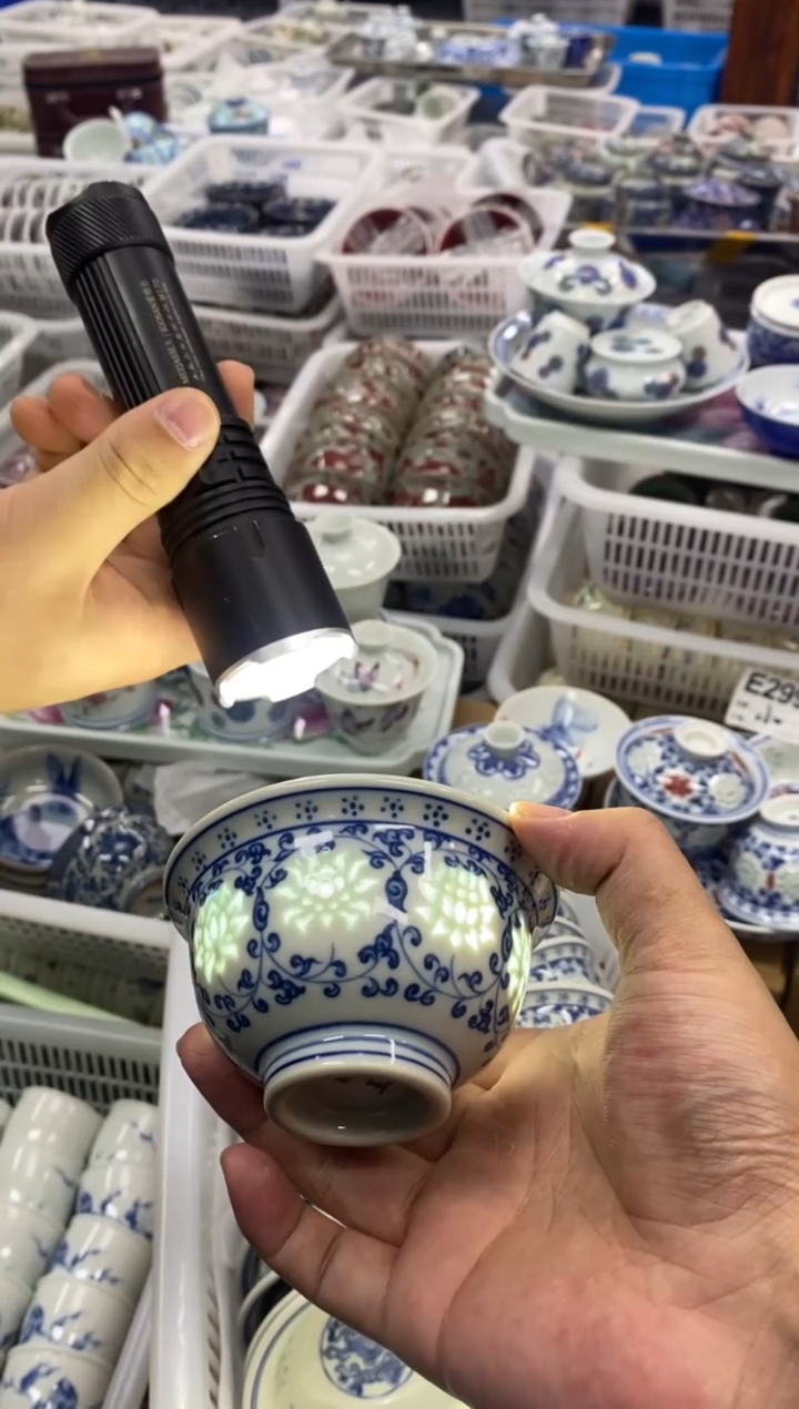 摆件陶景德陶瓷茶具大的容量约100