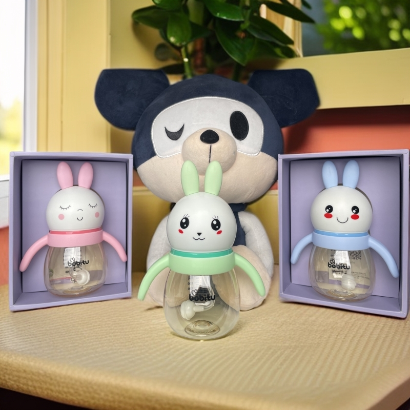 【波比兔】BU012婴儿防胀气ppsu3个月奶瓶