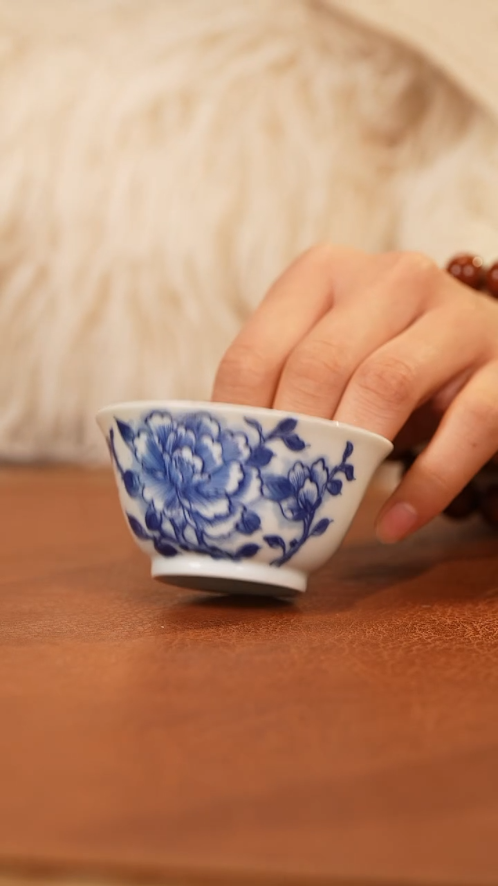 【闪购商品】杯景德镇青花主人杯