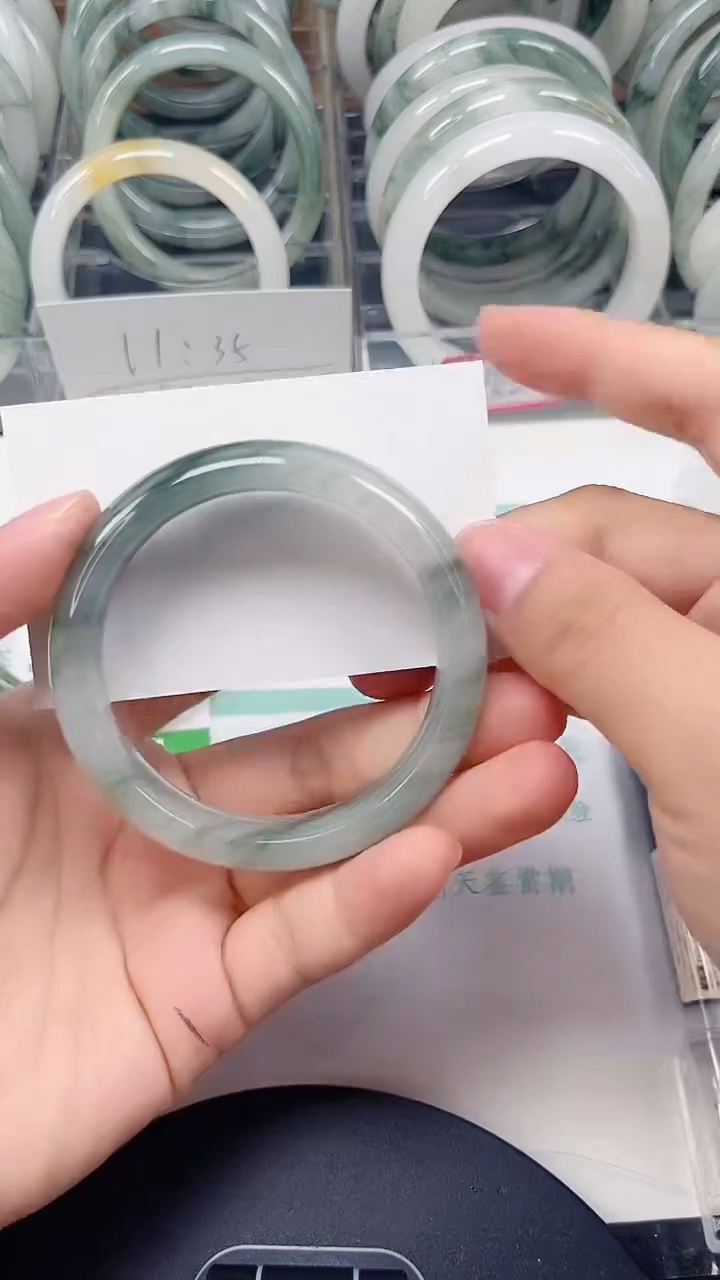 未镶嵌手镯石英质玉316-53/54