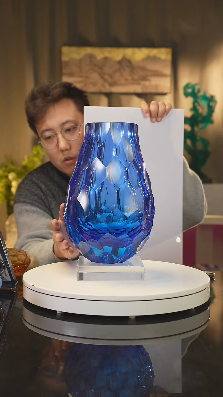 【闪购商品】雅致水晶琉璃 摆件 花器 果盘 茶酒具