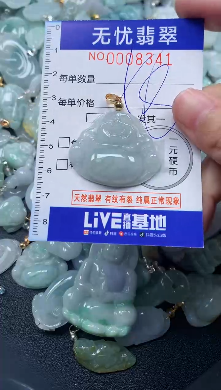 颈饰未镶嵌翡翠8341