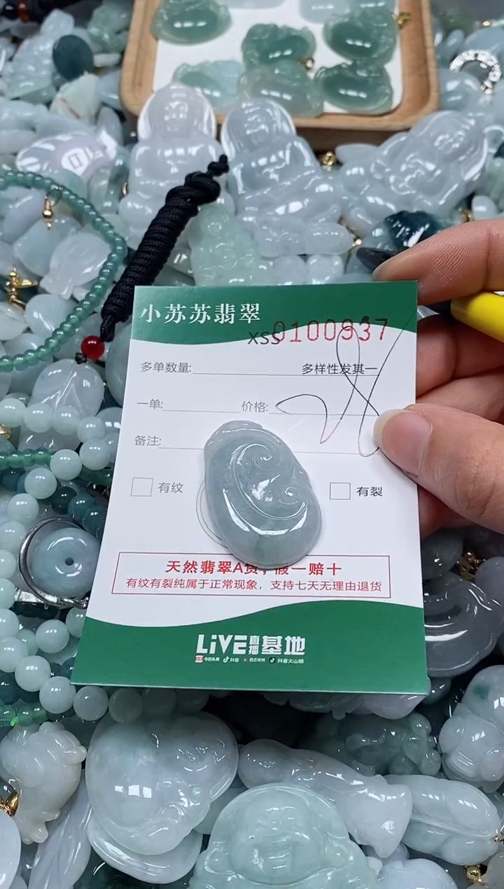 【闪购商品】翡翠颈饰未镶嵌闪购商品0100937