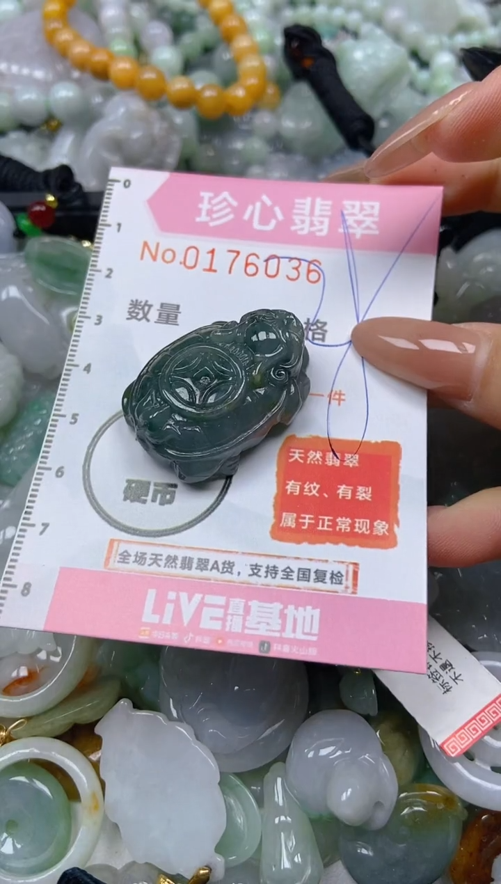 【闪购商品】翡翠颈饰未镶嵌闪购0176036