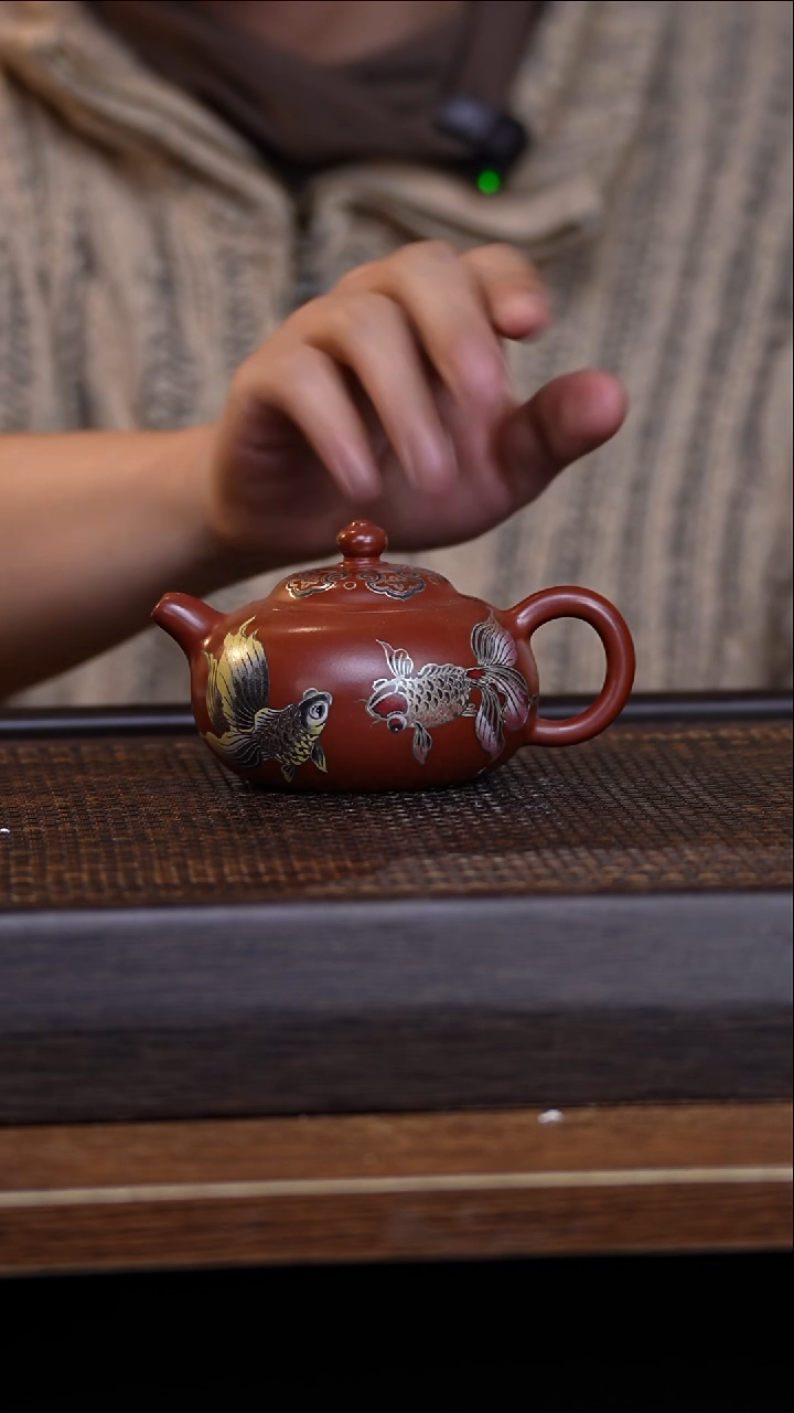 茶壶紫砂宜兴手工原矿紫砂壶001