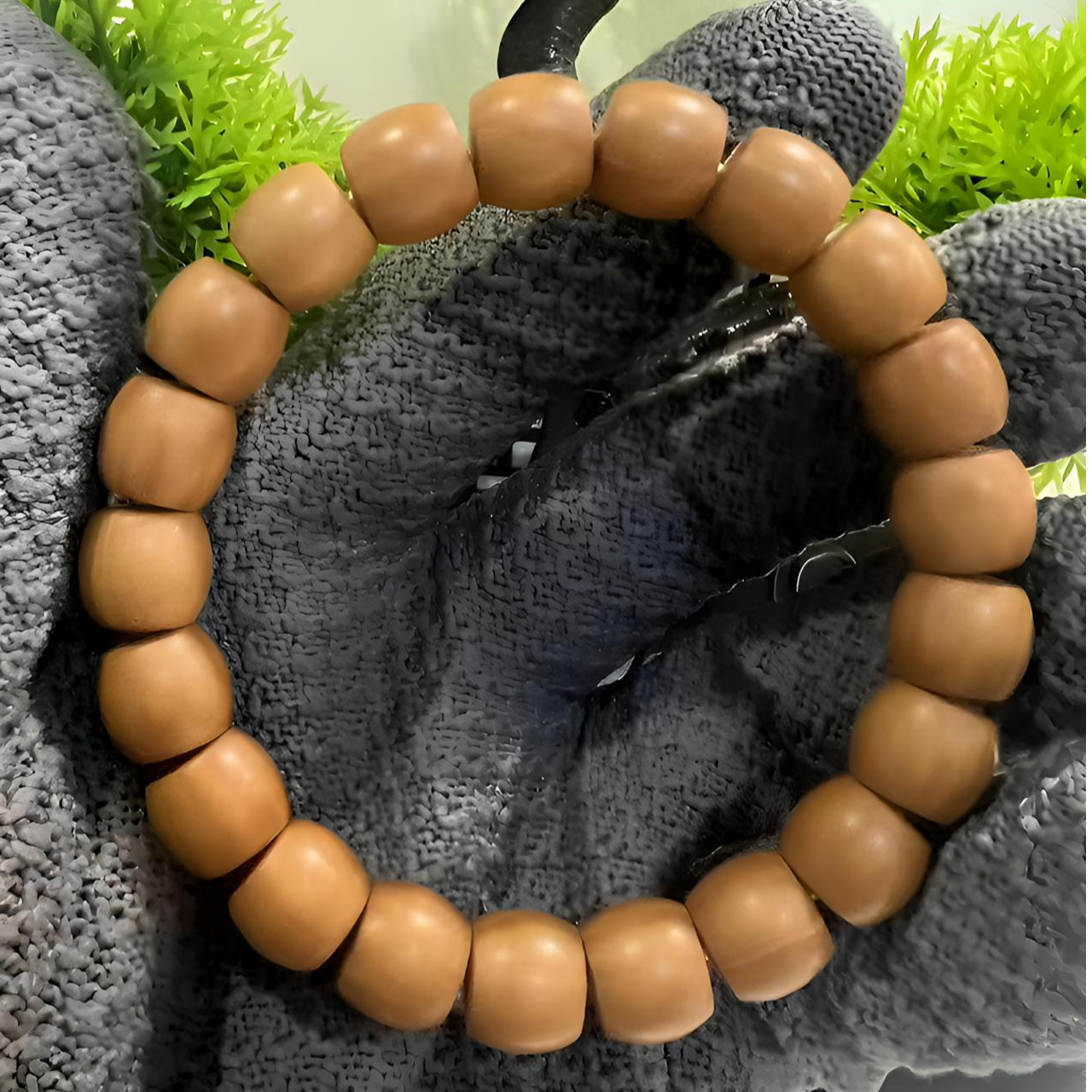 河洛文源 全品短轴直切猴头手串文玩桩高肚高差1.2mm无暇毕业级