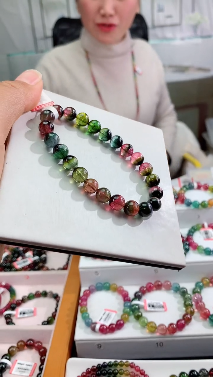 【闪购商品】碧玺手链未镶嵌多样性发一条