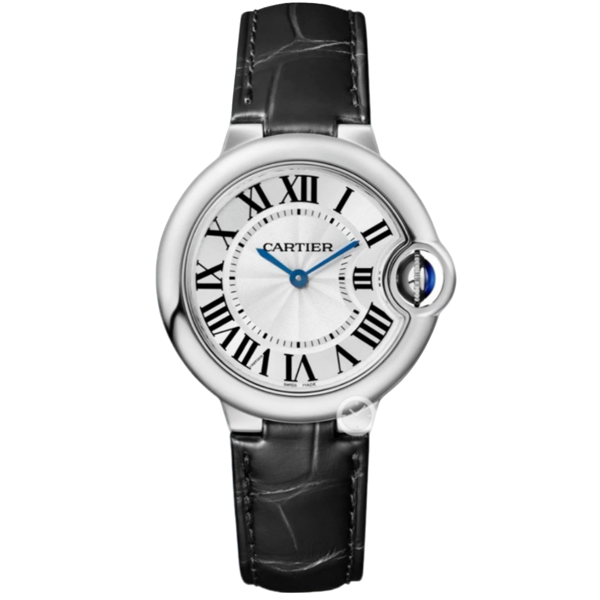 99新 Cartier/卡地亚 蓝气球w6920086女表33mm名表石英女士时尚