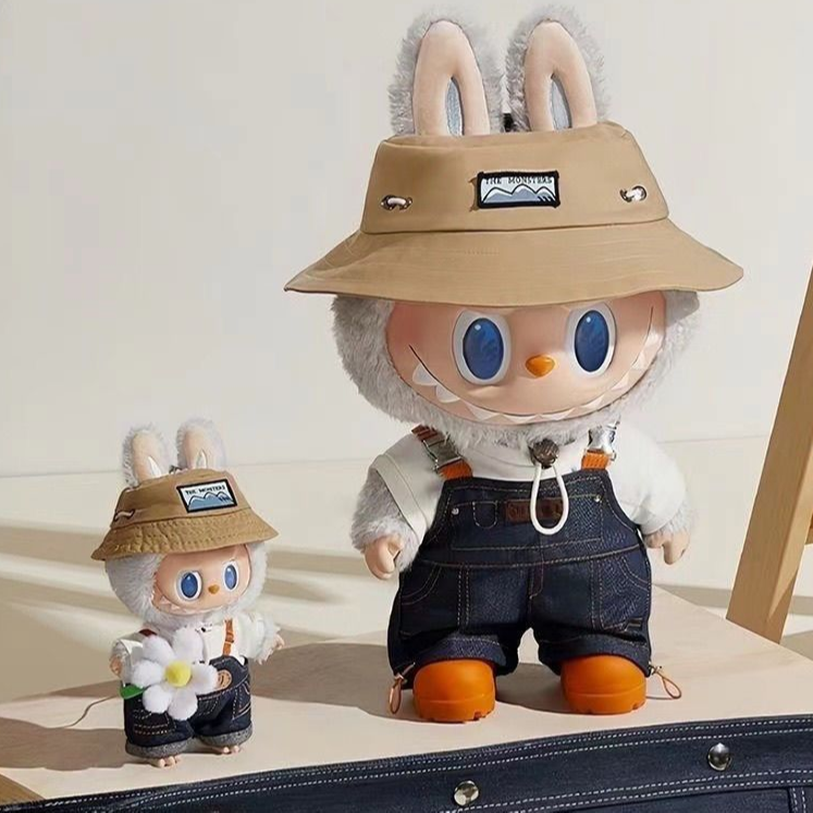 POP MART/泡泡玛特小春天野在家系列搪胶毛绒公仔挂件【鹿】