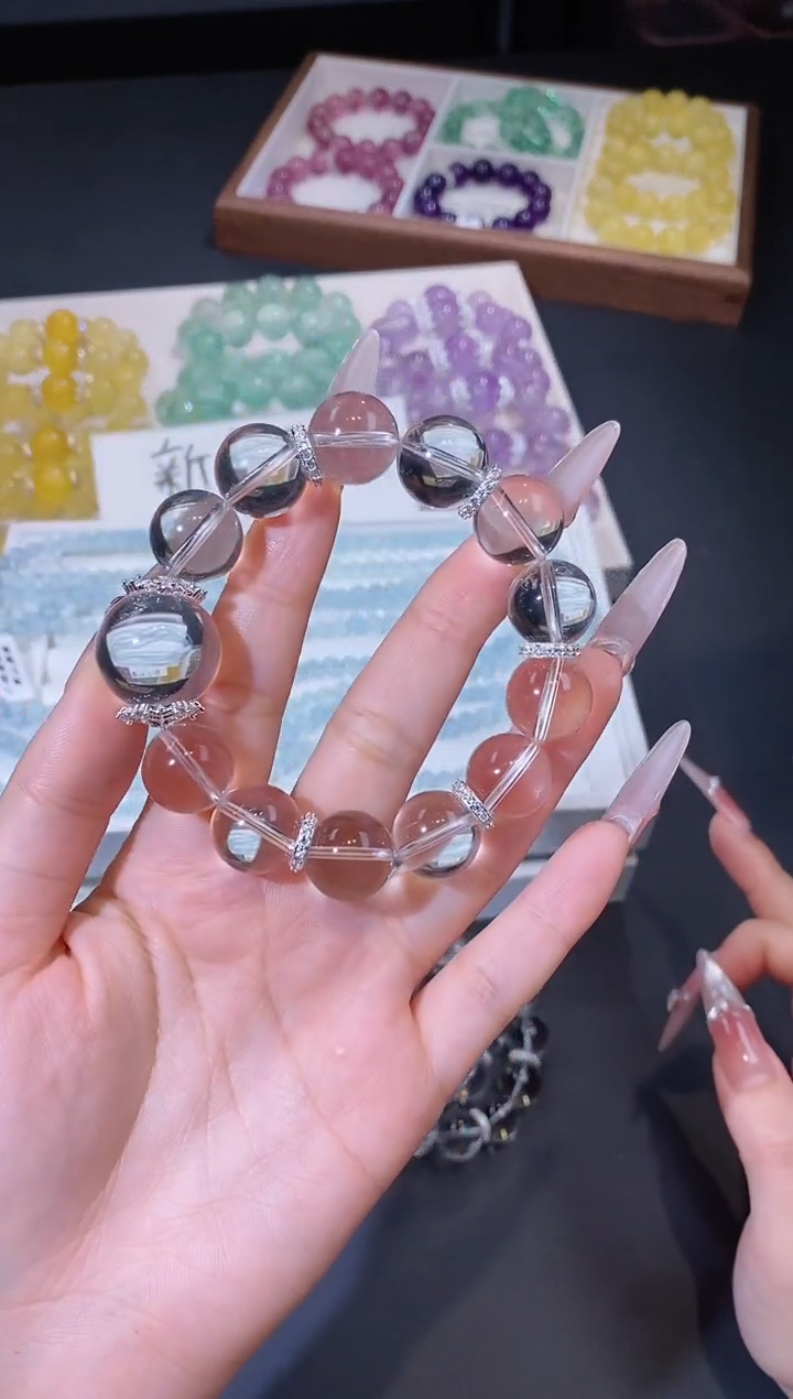 合金手链水晶1129.20白水晶手串 多样性发其一