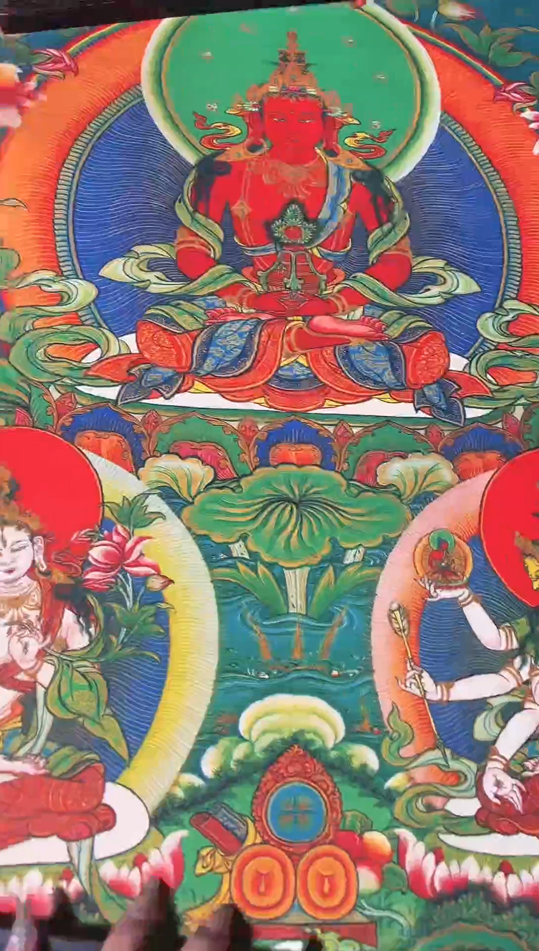 卷轴画东东唐卡tk16