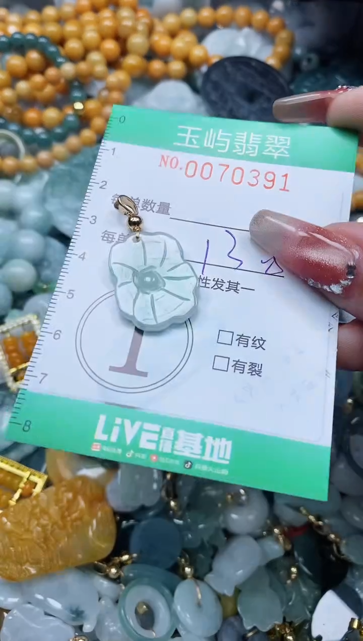 【闪购商品】翡翠颈饰未镶嵌闪购0070391