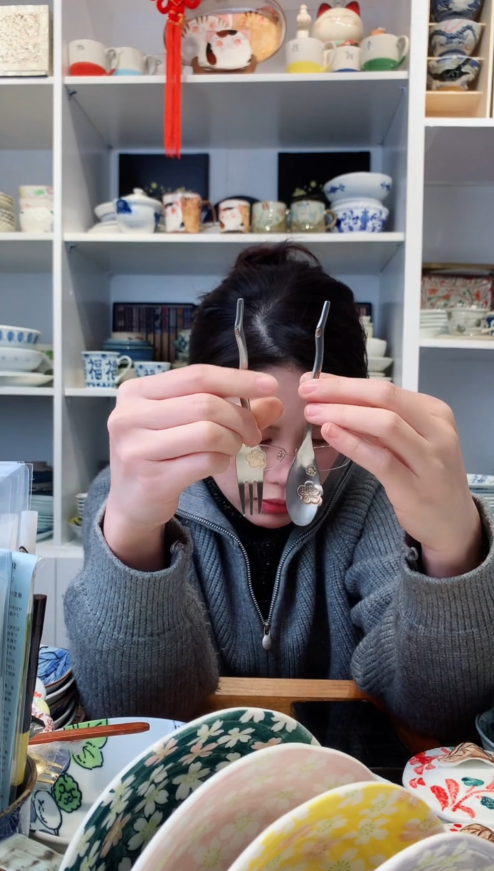 【闪购商品】不锈钢日本进口不锈钢叉勺