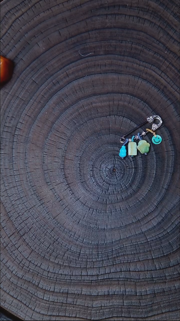 无吊坠925银胸针